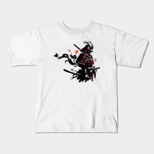 Samurai Warrior Kids T-Shirt